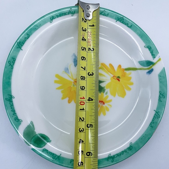 Givenchy Porcelain 6Pcs Colourful Floral Design Set Plates - Picture 11 of 14